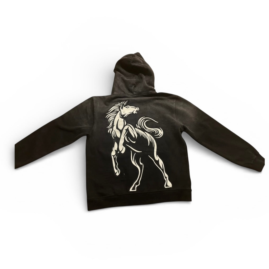 Black & White | Pink Horse Power Hoodie